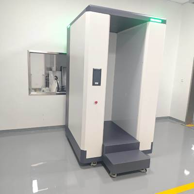 Single View Body Scanner Airport High Flexibility With Micro Dose X Ray