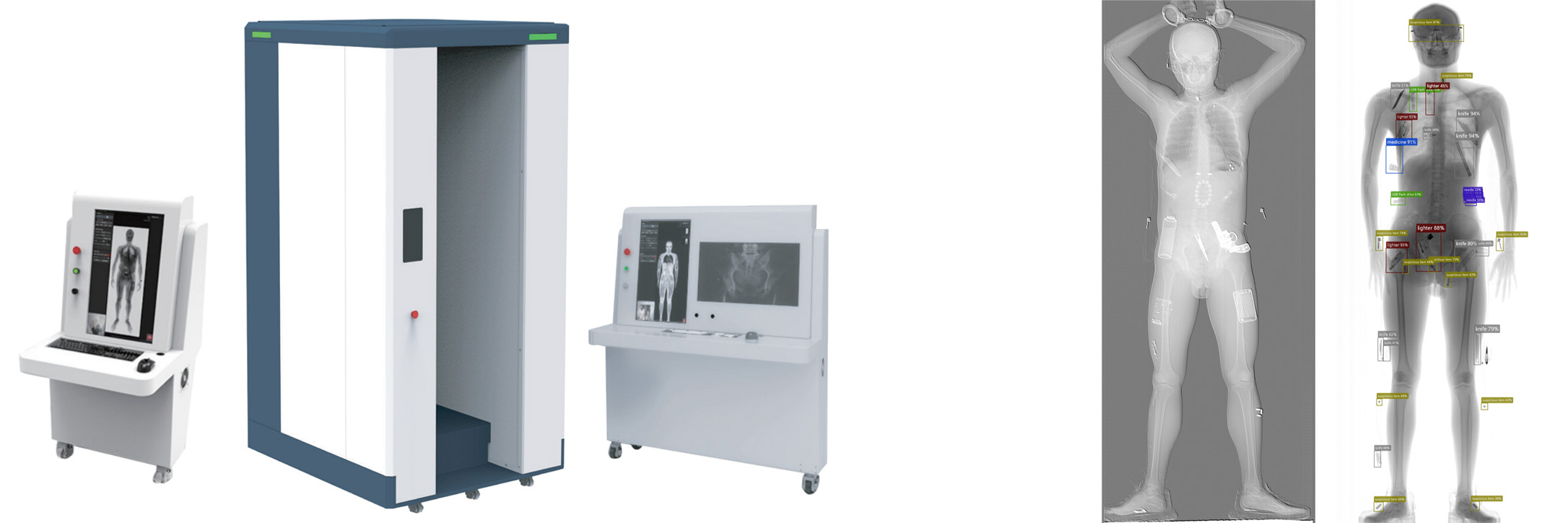 JWS body screening equipment and imaging example
