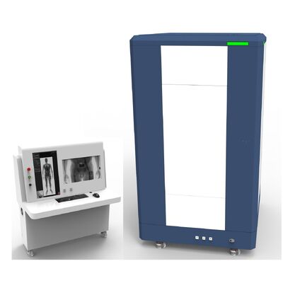 Dual View Airport Millimeter Scanner Space Saving Airport Scanning Machine