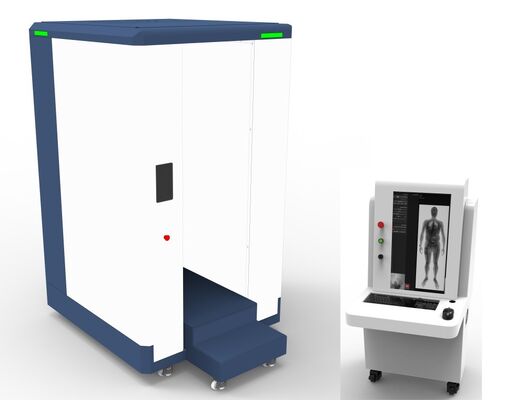 Full Body Security Screening System 120kV High Durability With Dual Energy